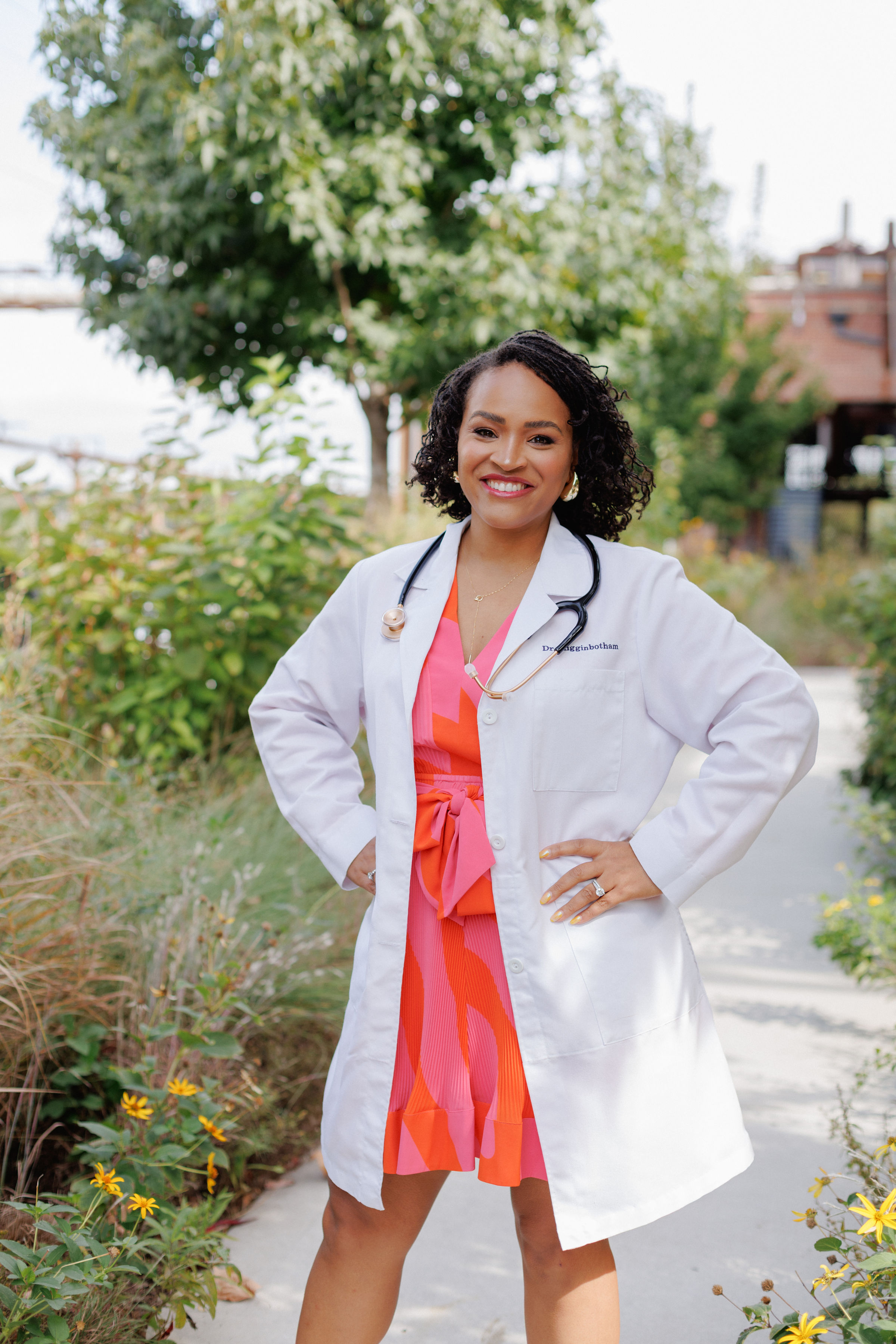 Dr. Karla speaking at event